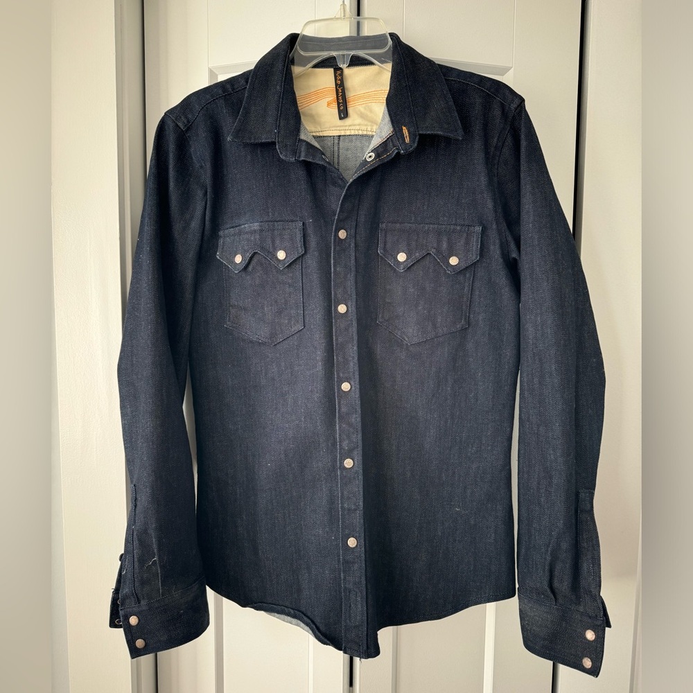 Nudie Jeans Denim Western Shirt